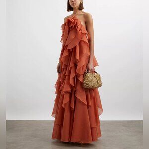 Aje Pandorea Layered Maxi Dress